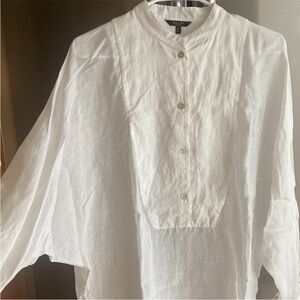 Massimo Dutti White Button Down Shirt